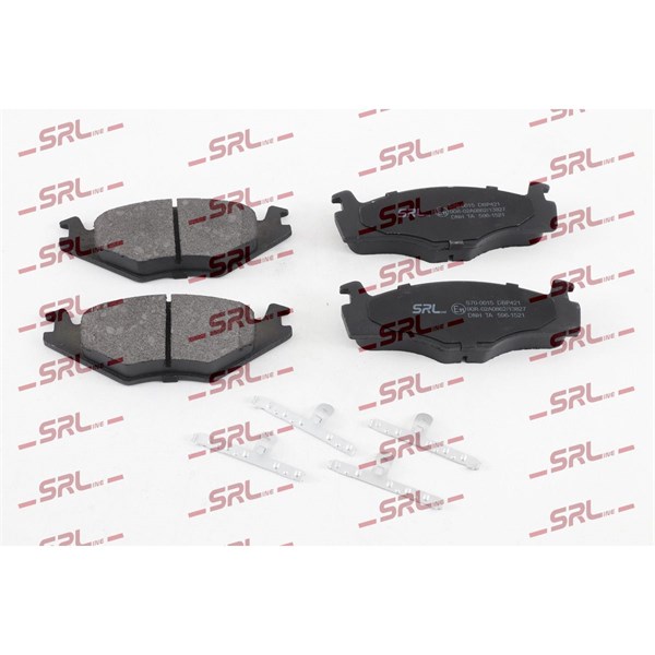 Bromsbeläggsats, Framaxel Srline S70-0015 SRLine Bromsbeläggsats, Framaxel Srline S70-0015 SRLine