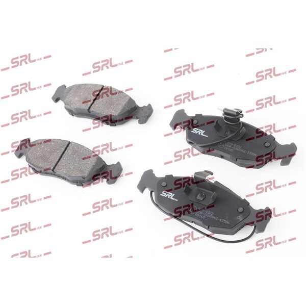 Bromsbeläggsats Ventilerad, Framaxel Srline S70-0322 SRLine
