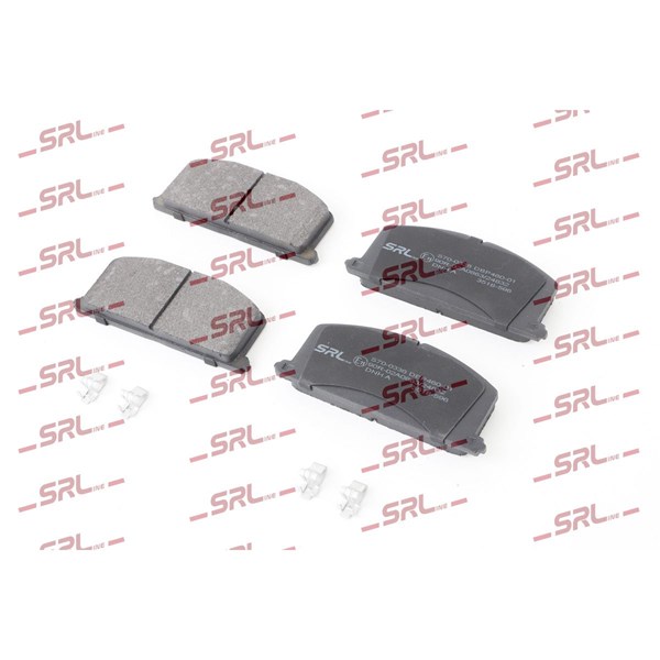 Bromsbeläggsats, Framaxel Srline S70-0336 SRLine