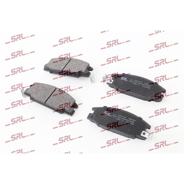 Bromsbeläggsats, Framaxel Srline S70-0379 SRLine