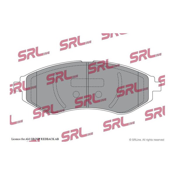 Bromsbeläggsats, Framaxel Srline S70-0473 SRLine