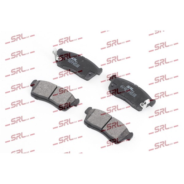 Bromsbeläggsats Ventilerad, Framaxel Srline S70-0619 SRLine