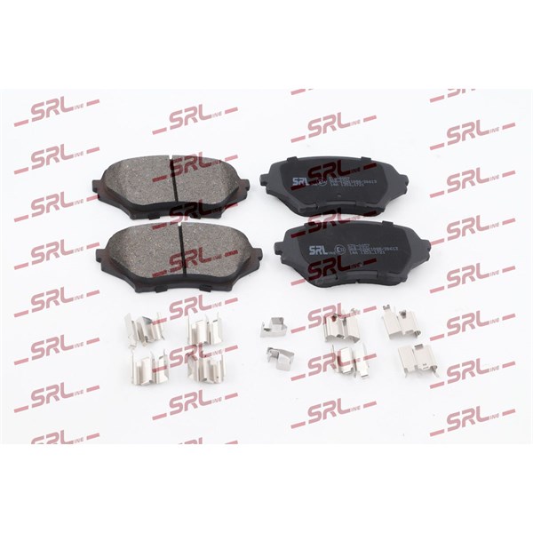 Bromsbeläggsats, Framaxel Srline S70-0857 SRLine