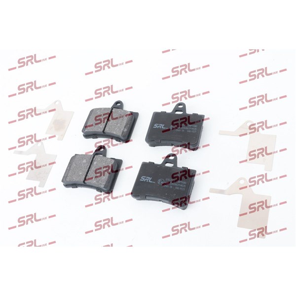 Bromsbeläggsats, Bakaxel Srline S70-1123 SRLine