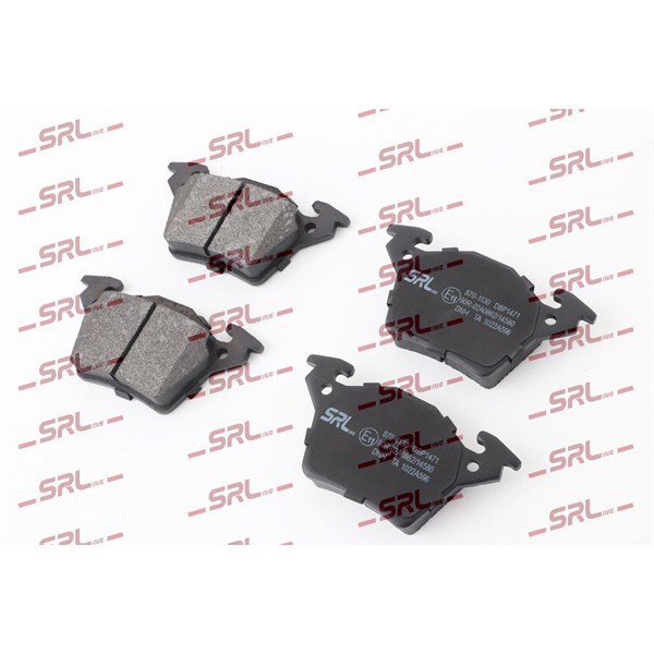 Bromsbeläggsats, Bakaxel Srline S70-1130 SRLine