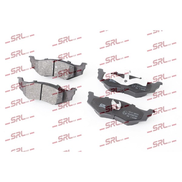 Bromsbeläggsats, Bakaxel Srline S70-1217 SRLine
