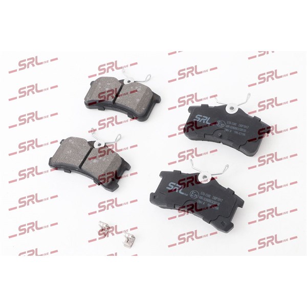 Bromsbeläggsats, Bakaxel Srline S70-1348 SRLine