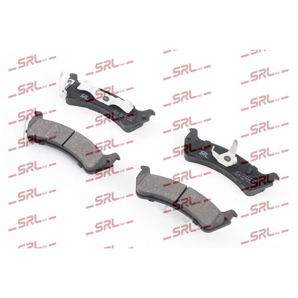 Bromsbeläggsats, Bakaxel Srline S70-1418 SRLine