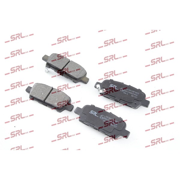 Bromsbeläggsats, Bakaxel Srline S70-1691 SRLine