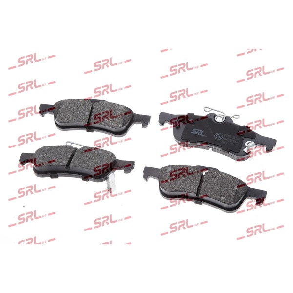 Bromsbeläggsats, Bakaxel Srline S70-1776 SRLine Bromsbeläggsats, Bakaxel Srline S70-1776 SRLine