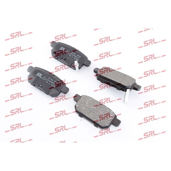 Bromsbeläggsats, Bakaxel Srline S70-1806 SRLine