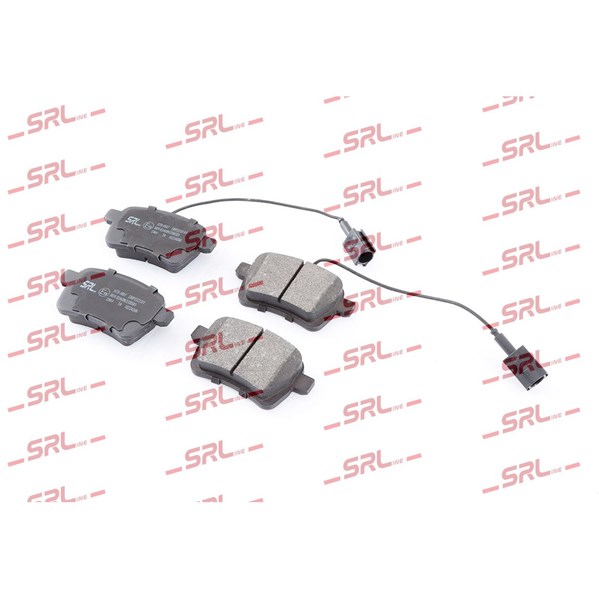 Bromsbeläggsats, Bakaxel Srline S70-1807 SRLine