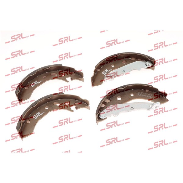 Bromsbackar, sats, Bakaxel Srline S72-1013 SRLine