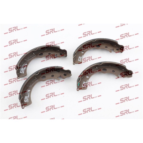 Bromsbackar, sats, Bakaxel Srline S72-1043 SRLine