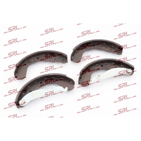 Bromsbackar, sats, Bakaxel Srline S72-1110 SRLine