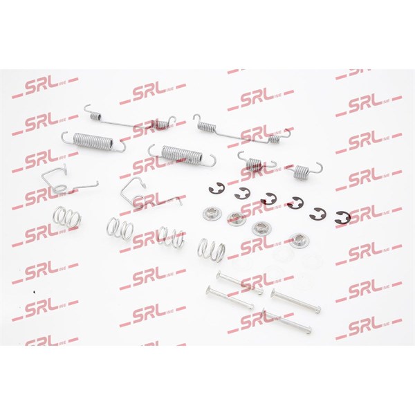 Tillbehörssats, bromsbackar, Bakaxel Srline S77-0045 SRLine