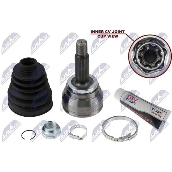 Drivknut, Framaxel Nty NPZ-KA-369 NTY Drivknut, Framaxel Nty NPZ-KA-369 NTY