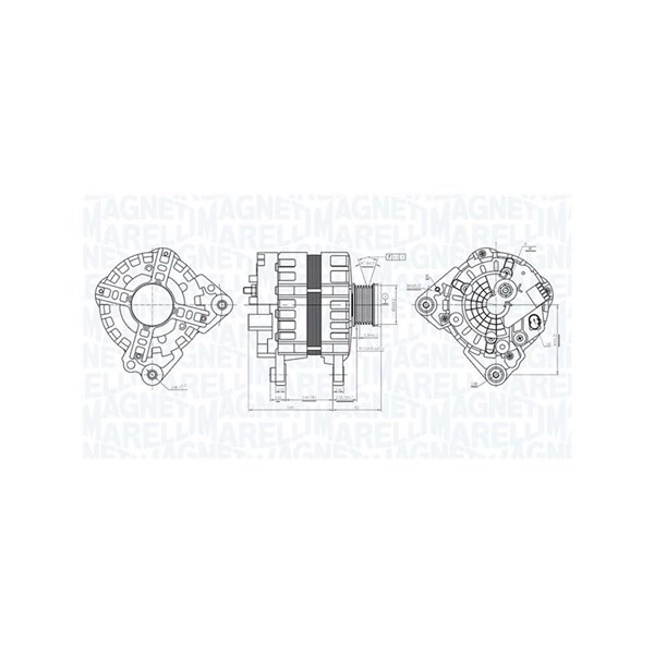 Generator 12V 110A Magneti marelli 063736232010 MAGNETI MARELLI