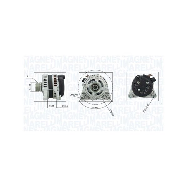 Generator 12V 150A Magneti marelli 063736372010 MAGNETI MARELLI Generator 12V 150A Magneti marelli 063736372010 MAGNETI MARELLI