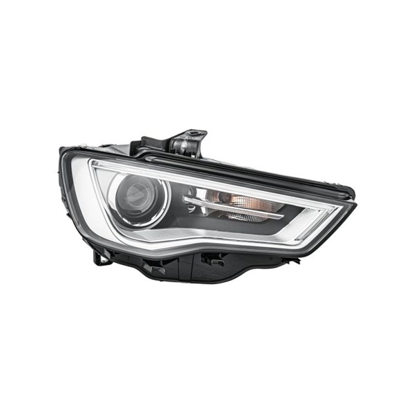 Strålkastare 12V, Höger Hella 1EL 010 740-581 HELLA