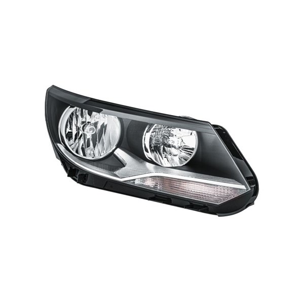 Strålkastare 12V, Höger Hella 1EL 010 749-221 HELLA