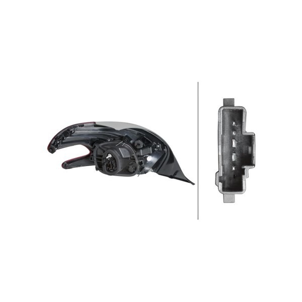 Baklykta 12V, Vänster Hella 2SK 354 834-011 HELLA