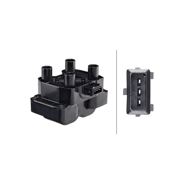 Tändspole 12V Hella 5DA 193 175-691 HELLA