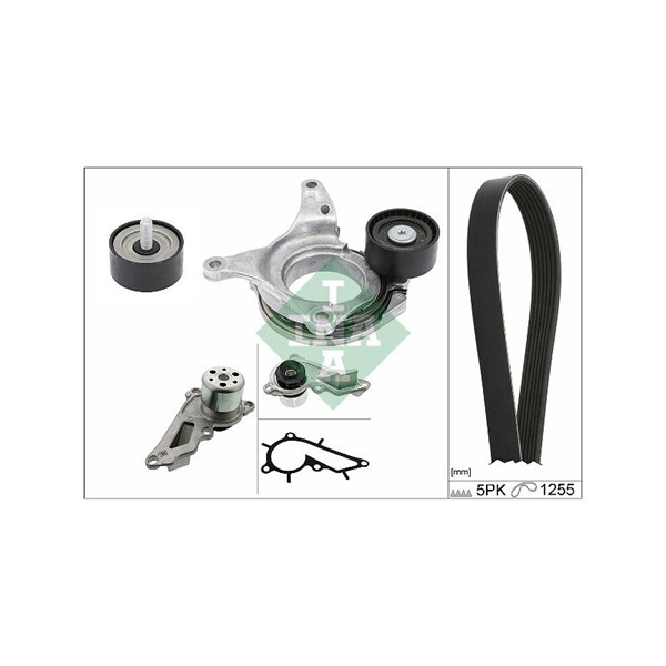 Vattenpump + spårremssats Ina 529 0544 30 INA