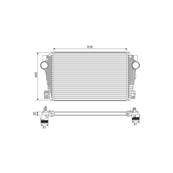 Intercooler Valeo 822915 VALEO