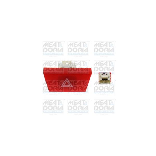 Brytare, varningsblinkers 12V Meat & doria 23674 MEAT & DORIA