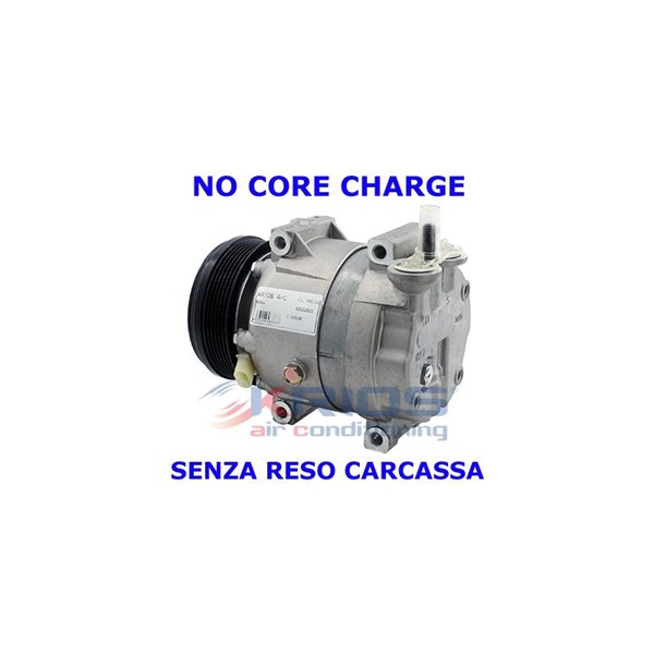 Kompressor, klimatanläggning 12V Meat & doria K14059R MEAT & DORIA