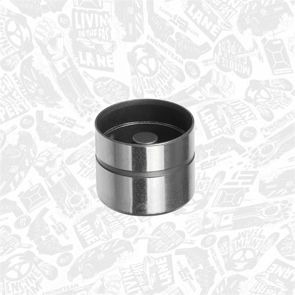 Vevtapp / ventillyftare, Insugssidan, Avgas-/utsläppssidan Et eng ET ENGINETEAM