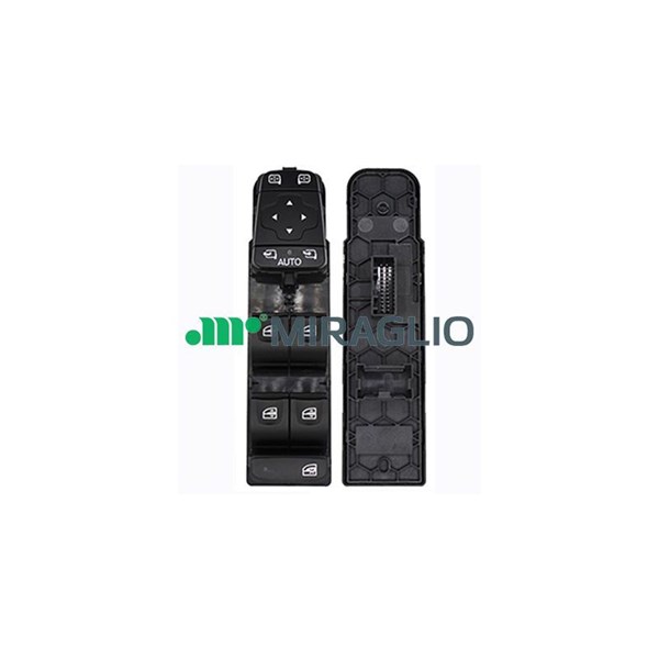 Brytare, fönsterhiss, Vänster fram Miraglio 121/RNB76016 MIRAGLIO
