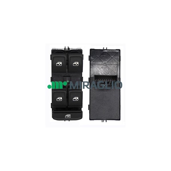 Brytare, fönsterhiss, Vänster fram Miraglio 121/SKB76003 MIRAGLIO