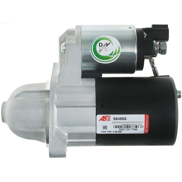 Startmotor 12V As-pl S9495S AS-PL