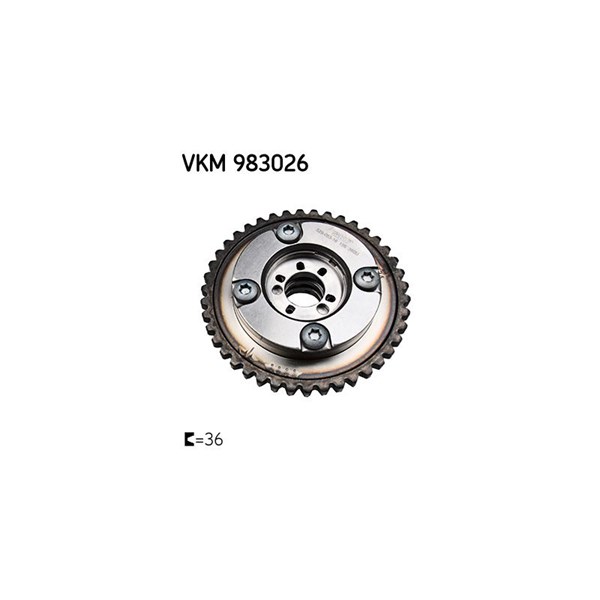 Kamaxellägesställare, Insugssidan Skf VKM 983026 SKF Kamaxellägesställare, Insugssidan Skf VKM 983026 SKF