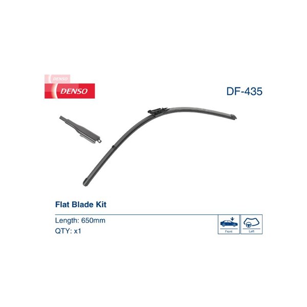 Torkarblad, Förarsida, Passagerarsida Denso DF-435 DENSO