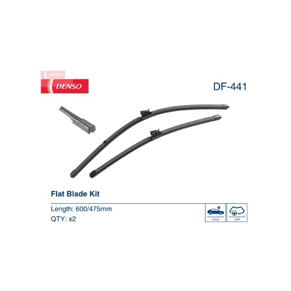 Torkarblad, Förarsida, Passagerarsida Denso DF-441 DENSO
