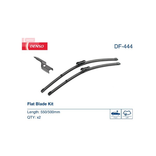 Torkarblad, Förarsida, Passagerarsida Denso DF-444 DENSO