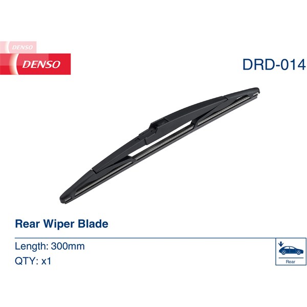 Torkarblad, Bak Denso DRD-014 DENSO