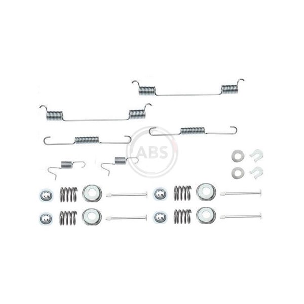 Tillbehörssats, bromsbackar, Bakaxel A.b.s. 0818Q A.B.S.