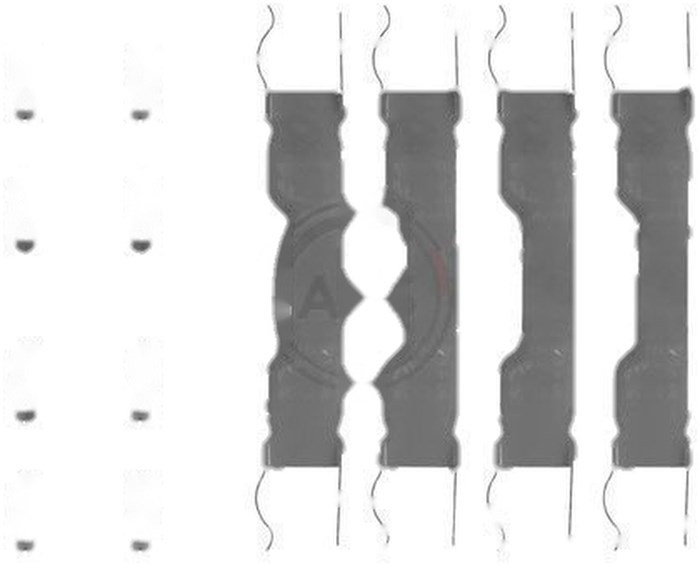 Monteringssats, Framaxel, Bakaxel