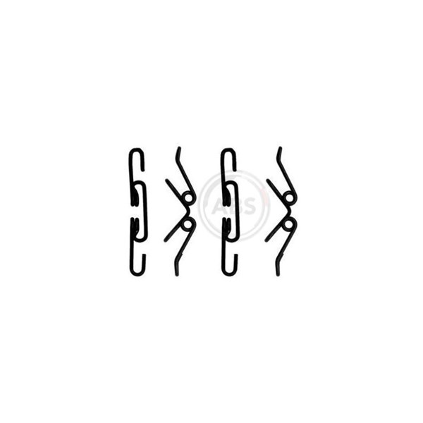 Monteringssats, Framaxel, Bakaxel A.b.s. 1220Q A.B.S.