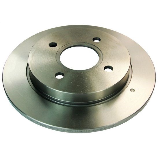 Bromsskiva Solid, Bakaxel