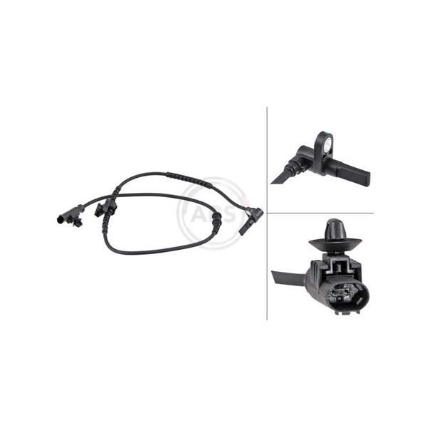 ABS-givare, Sensor, hjulvarvtal, Framaxel A.b.s. 30103 A.B.S.