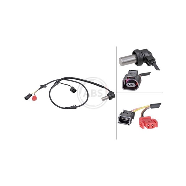 ABS-givare, Sensor, hjulvarvtal, Framaxel A.b.s. 30122 A.B.S.