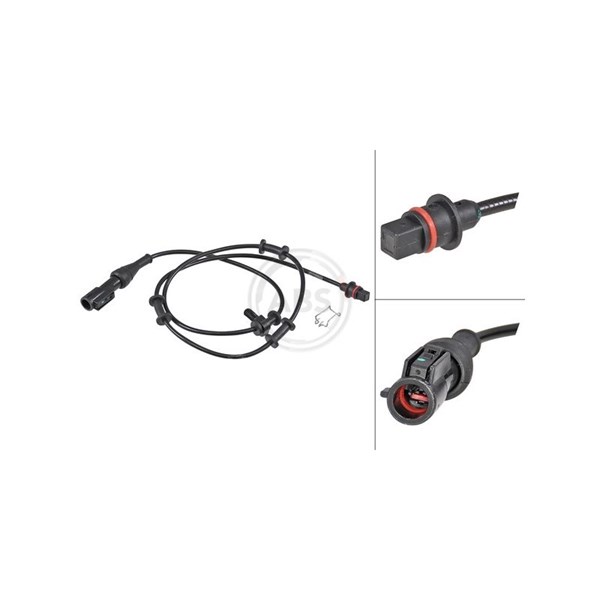 ABS-givare, Sensor, hjulvarvtal, Framaxel A.b.s. 30210 A.B.S.