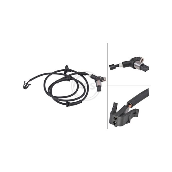 ABS-givare, Sensor, hjulvarvtal, Bakaxel A.b.s. 30325 A.B.S.