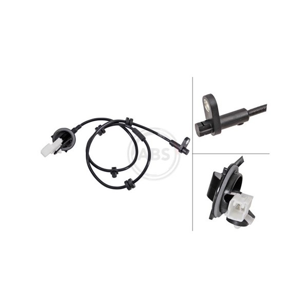 ABS-givare, Sensor, hjulvarvtal, Bakaxel A.b.s. 30800 A.B.S. ABS-givare, Sensor, hjulvarvtal, Bakaxel A.b.s. 30800 A.B.S.