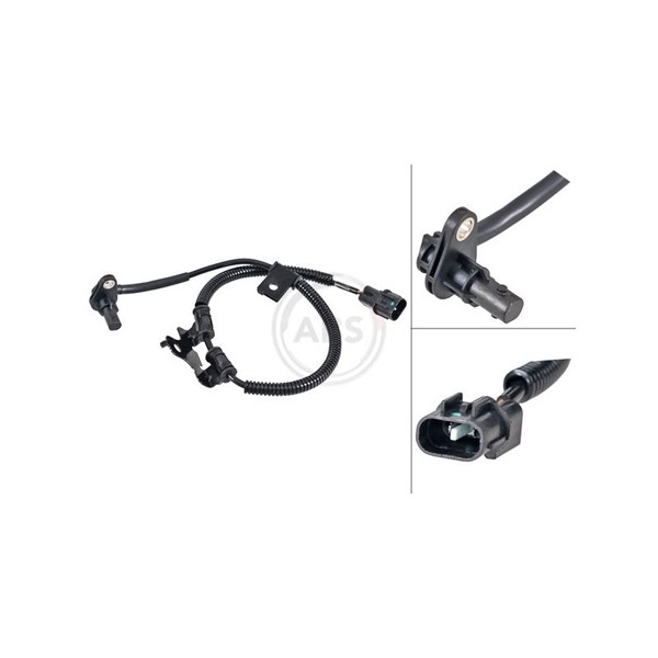 ABS-givare, Sensor, hjulvarvtal, framaxel vänster A.b.s. 31582 A.B.S. ABS-givare, Sensor, hjulvarvtal, framaxel vänster A.b.s. 31582 A.B.S.